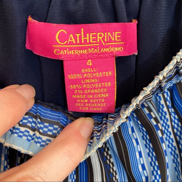 Catherine Malandrino Rosina Off Shoulder Jumpsuit - Picture 8 of 8